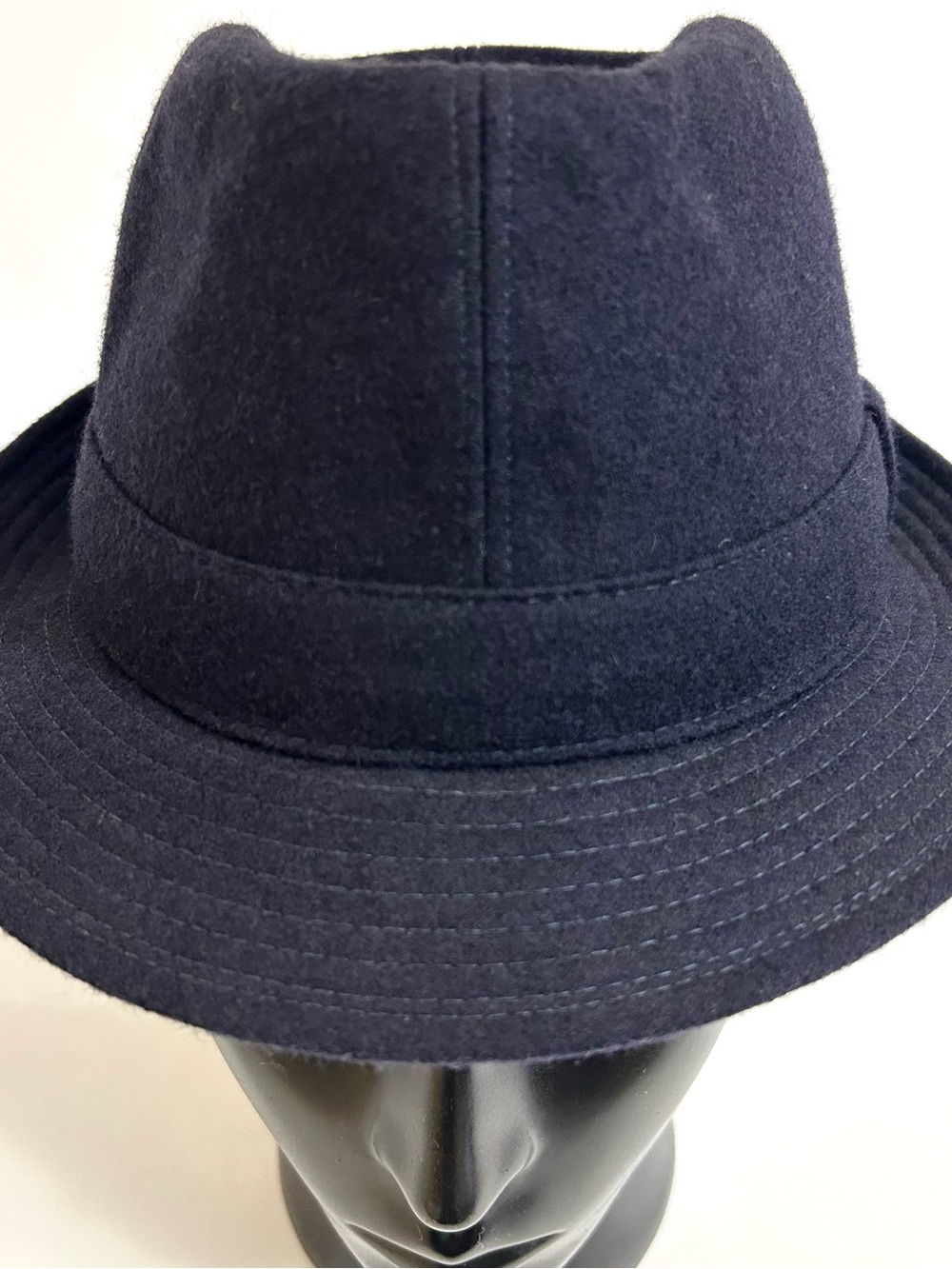 Vintage Mayser Fedora Hat German v.wool blend size EU 55/ US 6 7/8